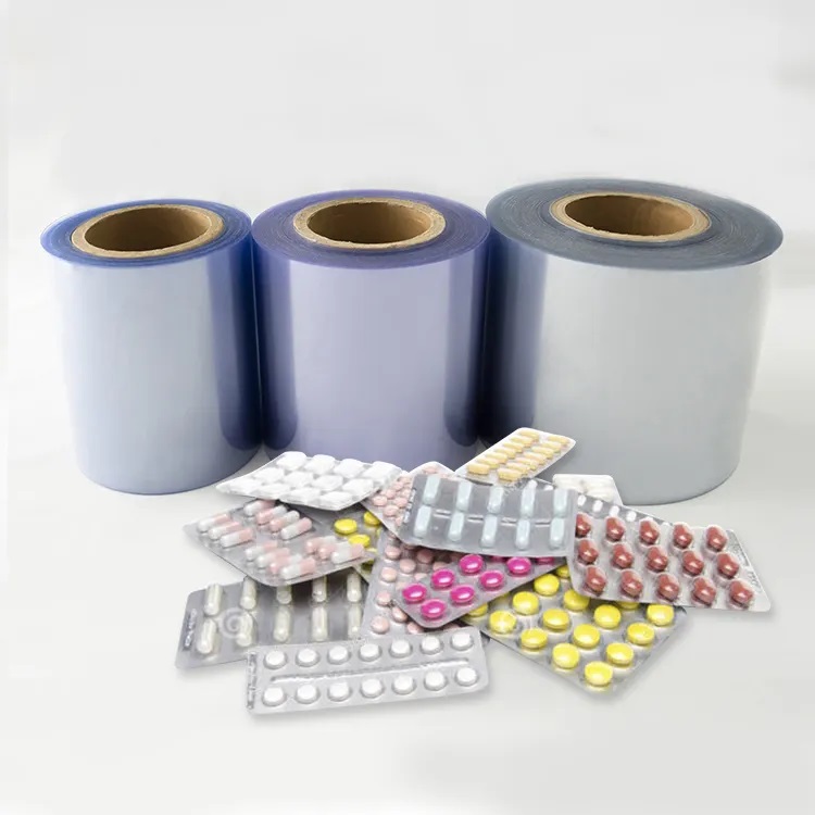 PVC film for pharmaceutical blister packaging